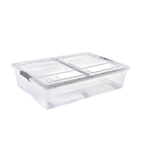 bunnings storage box metal|clear storage containers Bunnings.